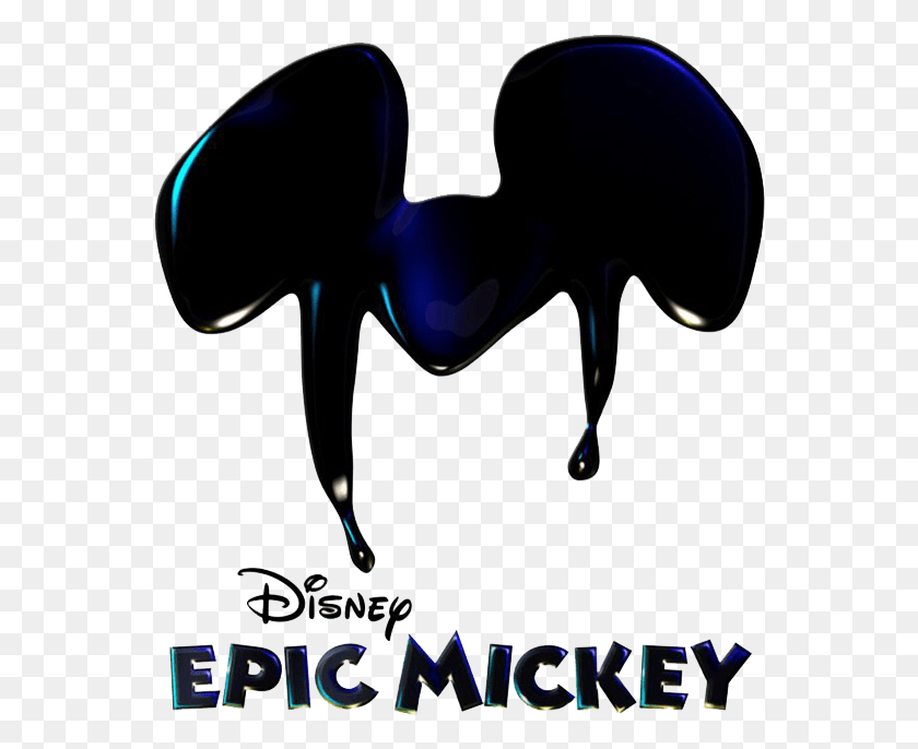 560x626 Descargar Png Epic Mickey Disney Channel Logo 6 By Amy Disney Epic Mickey, Gafas De Sol, Accesorios, Accesorio Hd Png