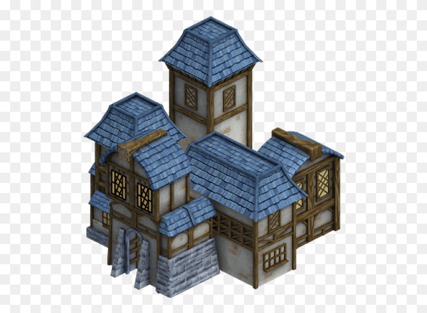 516x556 Epic Rpg Buildings Draw Isometric Fantasy City, Minecraft, Housing, Building HD PNG Download