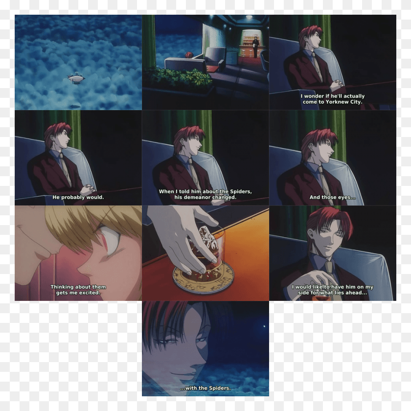 900x900 Episode 51 Of Nippon39s Adaptation Start With This Scene Hunter X Hunter Hisoka, Person, Human, People HD PNG Download