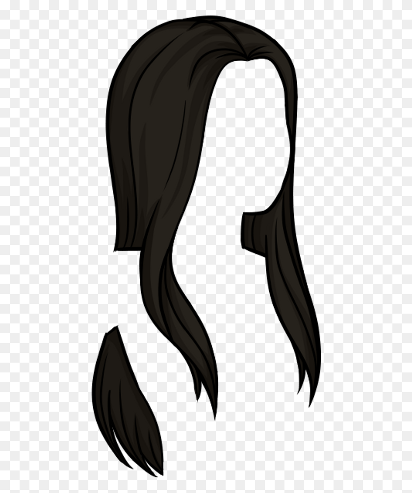 470x946 Episode Hair Hairpng Episodeinteractive Noticemeepi Illustration, Clothing, Apparel, Face HD PNG Download
