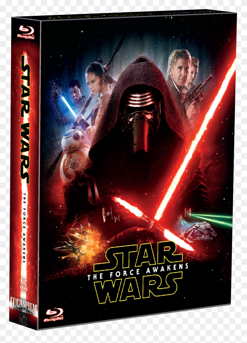 1305x1849 Episode Vii Film Posters Star Wars, Poster, Advertisement, Person HD PNG Download