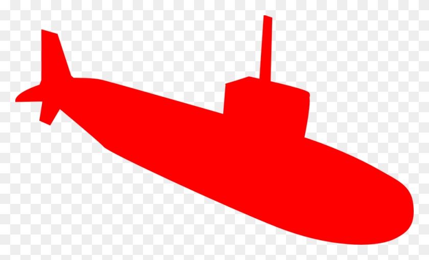 960x554 Eps Vector Of Submarine U Boat Boat Ship 22kb Red Submarine, Axe, Tool, Weapon HD PNG Download
