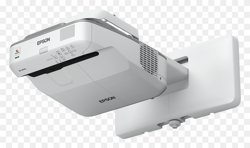 1073x603 Epson Eb 670 Projector Epson Eb, Adapter, Electronics HD PNG Download