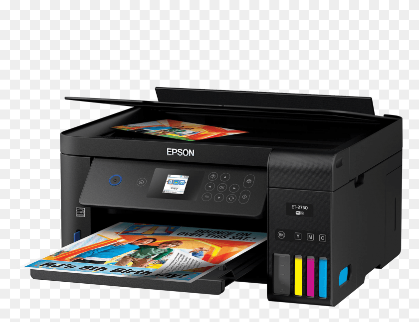 2001x1507 Epson Printer, Machine, Label, Text HD PNG Download