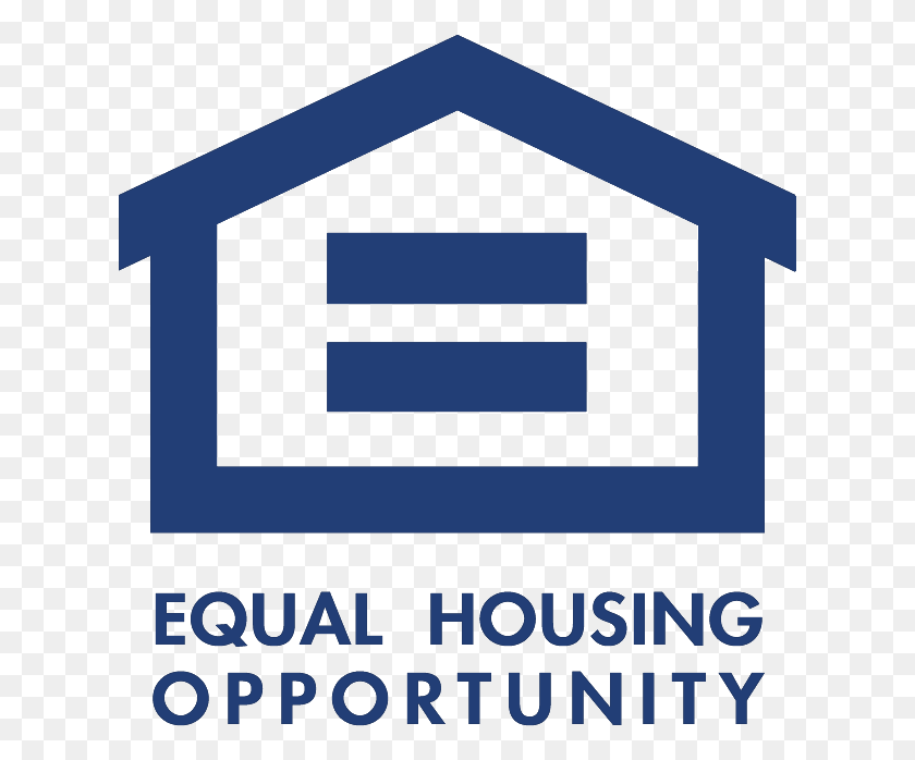 623x638 Equal Housing Logo Blue Fair Housing Laws In, Text, Mailbox, Letterbox HD PNG Download
