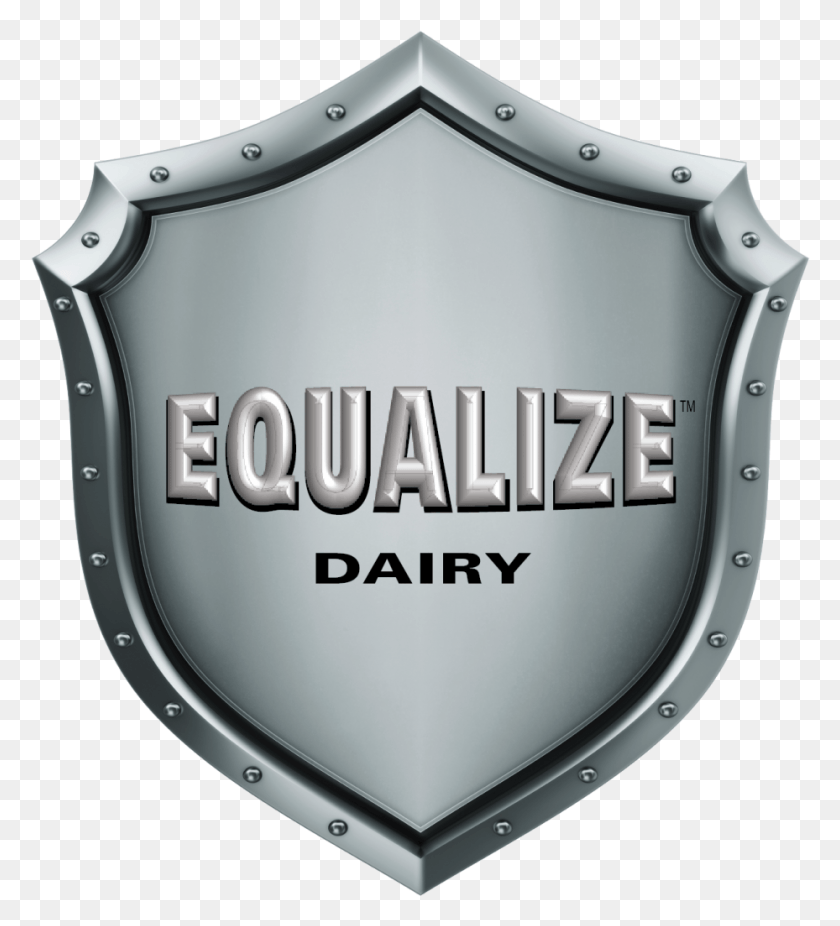 929x1032 Equalize Dairy Logo Gold Shield With Ribbon, Armor, Wristwatch, Jacuzzi HD PNG Download