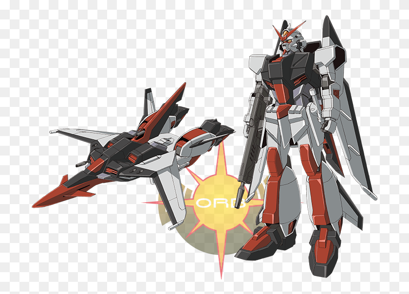 711x545 Equipped With A Shield And The Forward Wing Which Murasame Gundam Seed, Airplane, Aircraft, Vehicle HD PNG Download