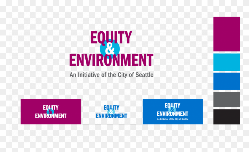 1024x597 Equity Amp Environment Logo Design Color Variations Graphic Design, Text, Graphics HD PNG Download