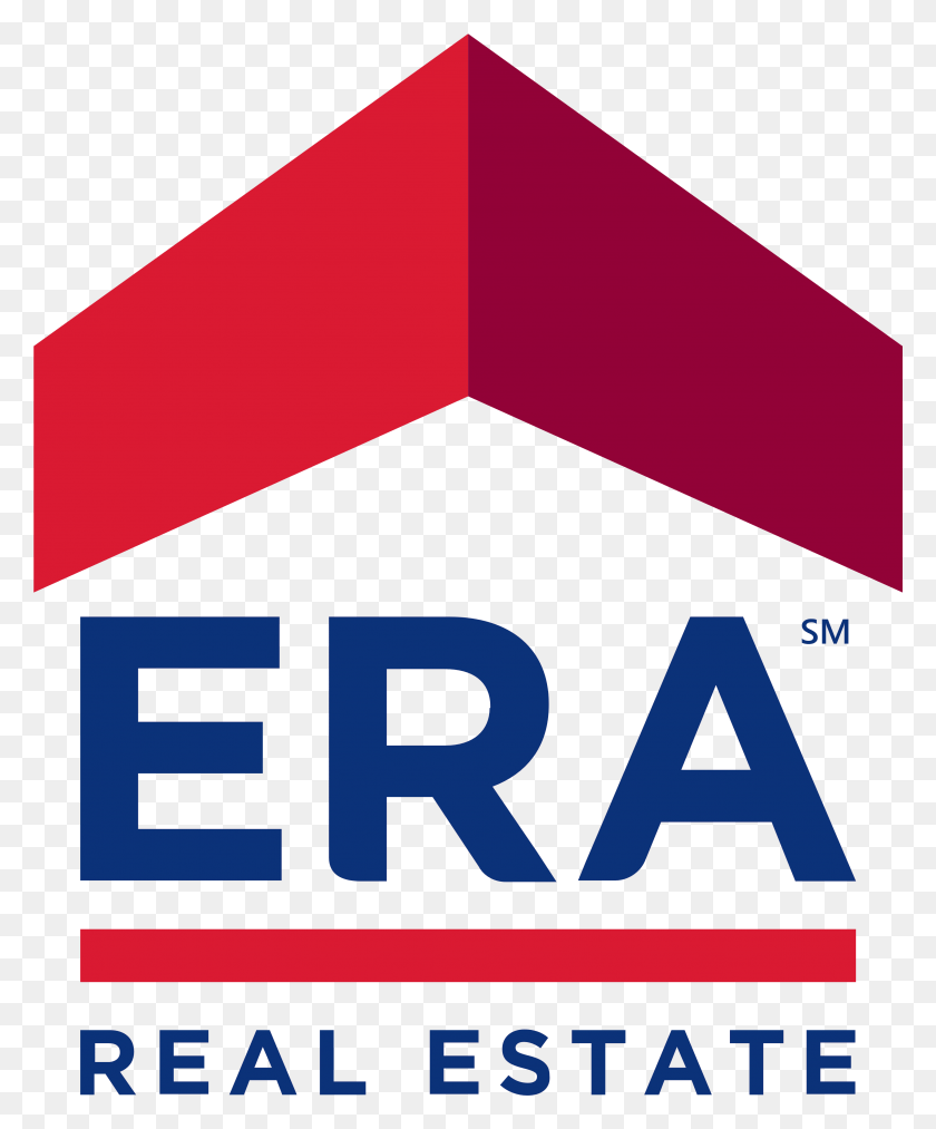 3316x4055 Era Real Estate Логотип Era Real Estate, Этикетка, Текст, Треугольник Hd Png Скачать