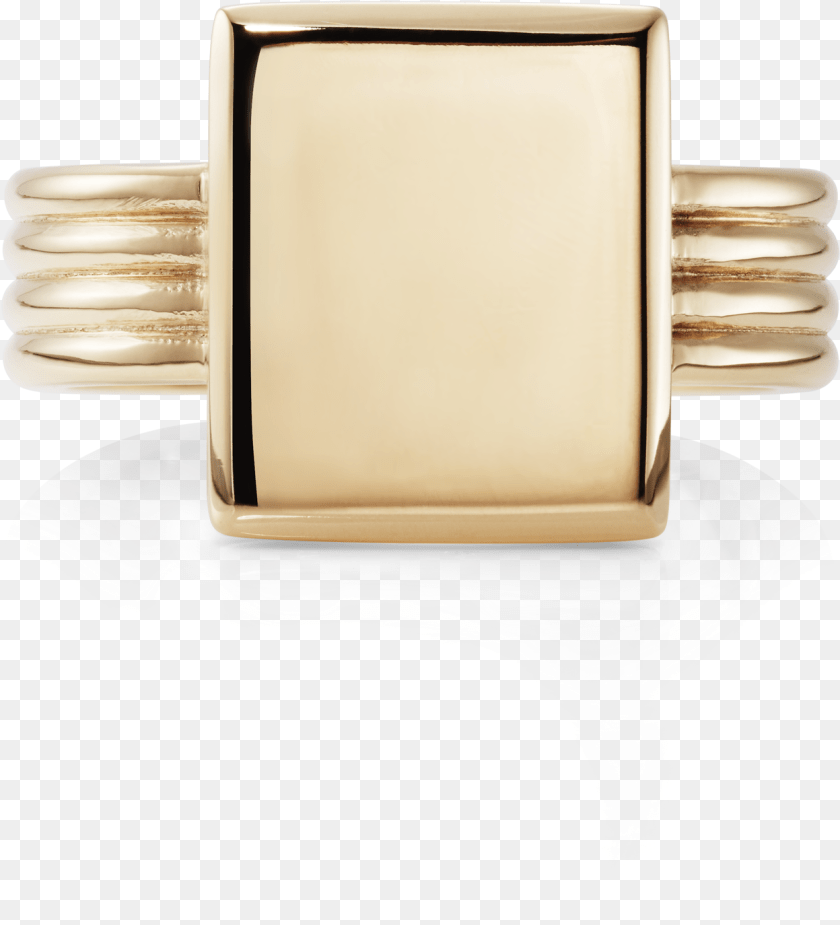 Era Signet Ring 9ct Yellow Gold, Accessories, Jewelry PNG