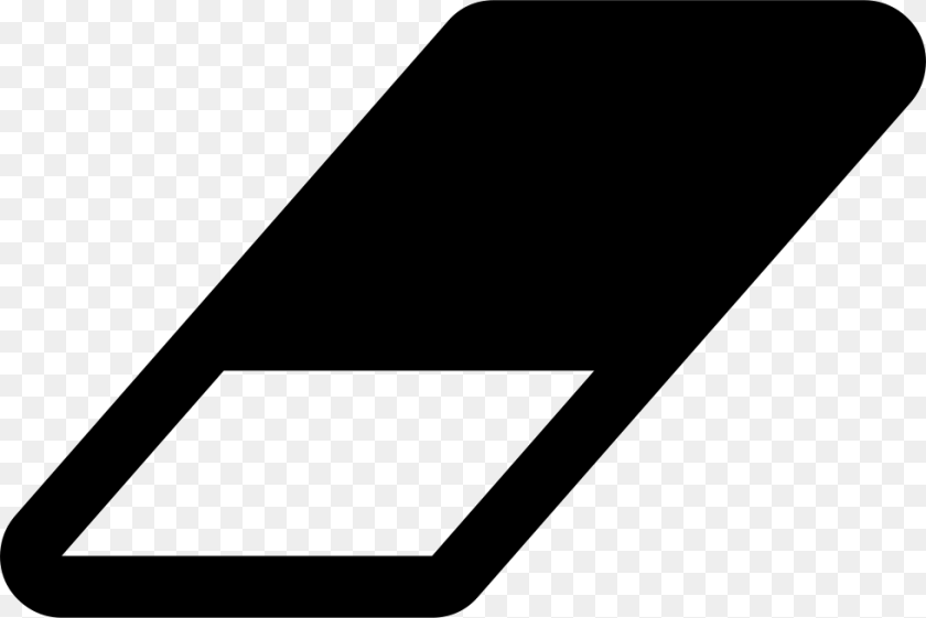 Eraser Icon Download, Electronics, Screen, Sticker, Phone PNG