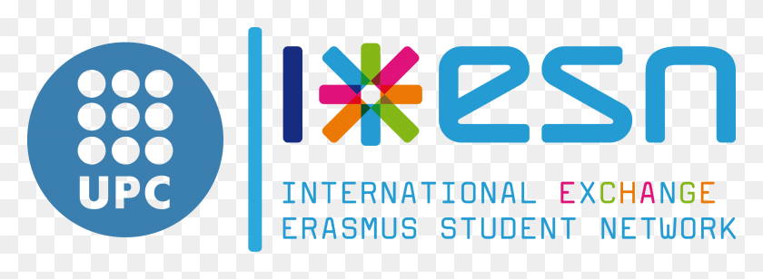 2603x830 Erasmus Student Network, Логотип, Символ, Товарный Знак Hd Png Скачать