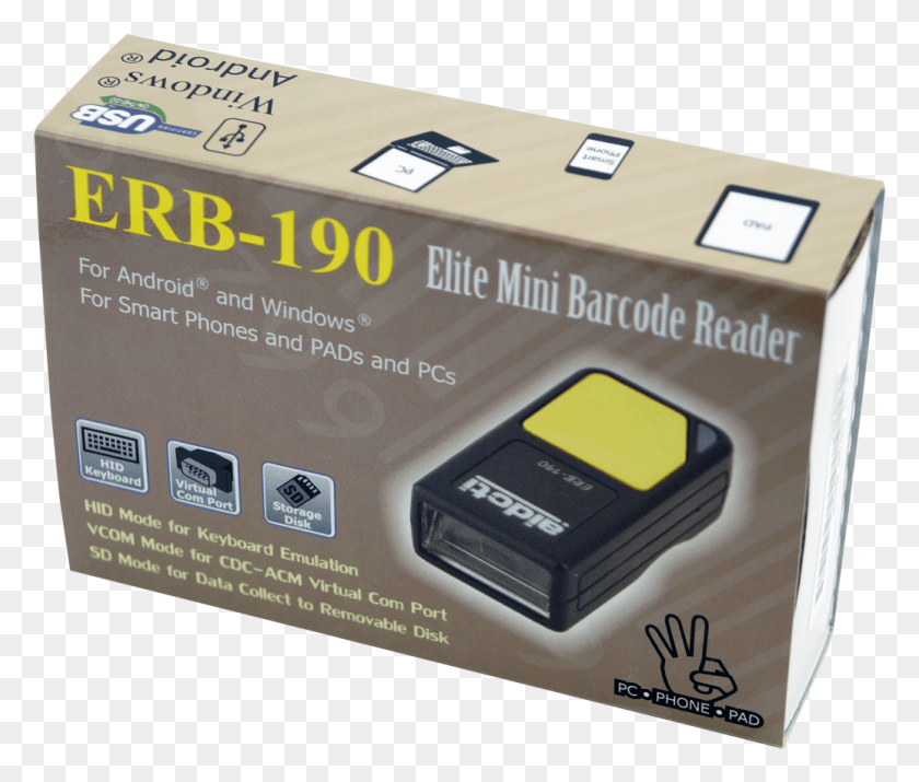 1035x870 Descargar Png Erb 190 1D 2D Hid Vcom Escáner De Código De Barras Caja Batería De La Cámara, Adaptador, Electrónica, Chip Electrónico Hd Png