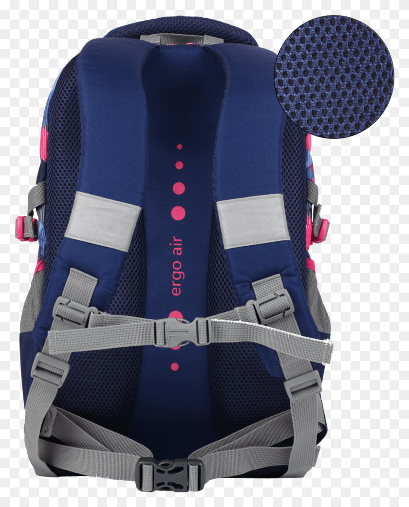 900x1131 Ergo Air Back Padding With Maximum Support And Comfort Laptop Bag, Backpack, Harness, Lifejacket HD PNG Download