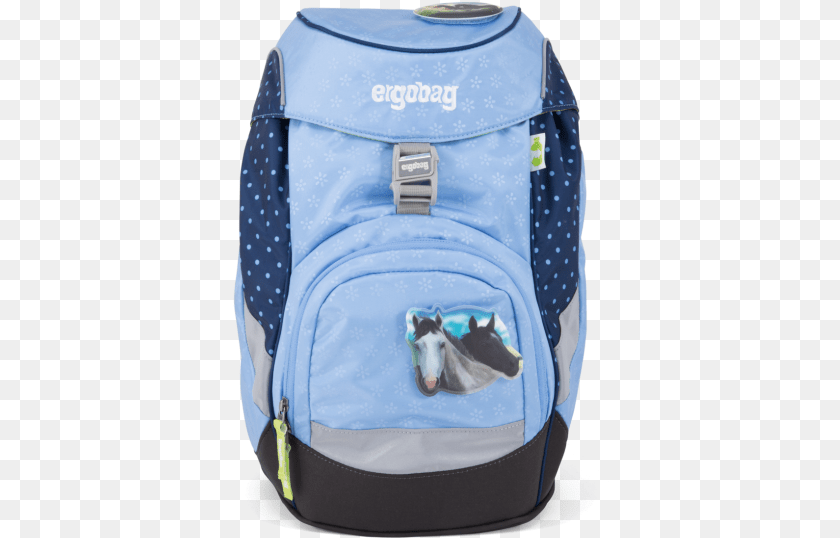 377x538 Ergobag, Backpack, Bag, Animal, Horse PNG