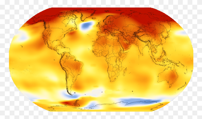 769x435 Eric Fisk Public Domain 2018 Fourth Hottest Year On Record, Map, Diagram, Plot HD PNG Download