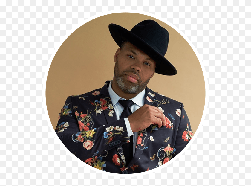 557x562 Eric Roberson Gentleman, Clothing, Person, Hat HD PNG Download