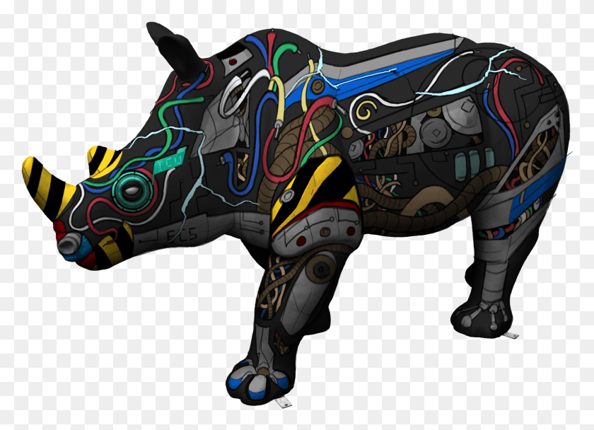1668x1172 Носорог Эрика Сбежал Из Дикой Природы И Оказался Здесь На Мозге Носорога, Лошадь, Млекопитающее, Животное Hd Png Скачать