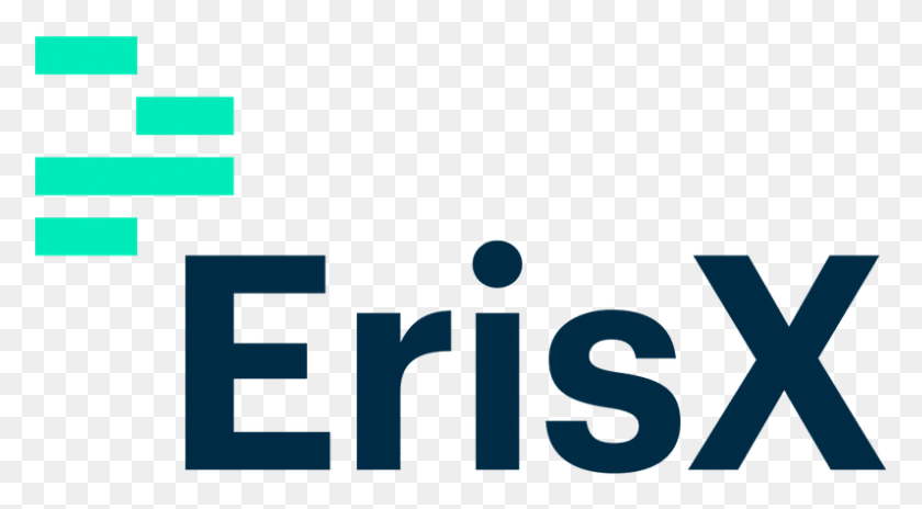 796x413 Erisx A Chicago Based Cryptocurrency Exchange Has Erisx Logo, Symbol, Trademark, Text HD PNG Download