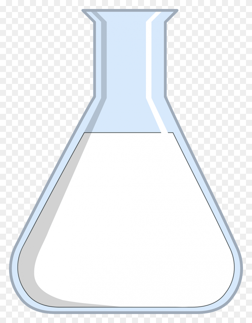 980x1280 Erlenmeyer Flask White Chemistry Image L Thy Tinh Ha Hc, Cone, Glass, Bottle HD PNG Download