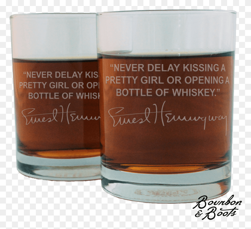 1055x954 Ernest Hemingway Whiskey Cocktail Glasses Whiskey Glass Quotes, Beverage, Drink, Alcohol HD PNG Download