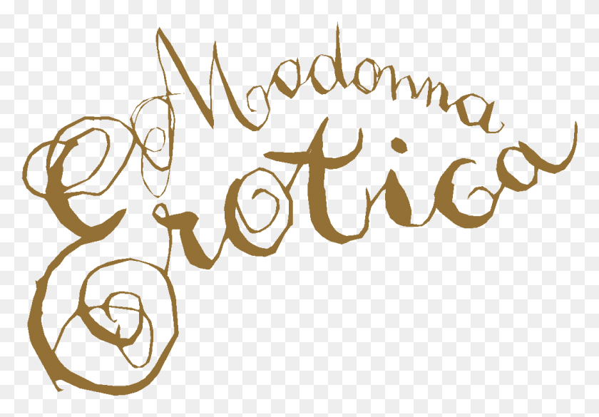 1092x736 Эротика Логотип Мадонна Обложка Альбома Эротика, Текст, Каллиграфия, Почерк Hd Png Скачать