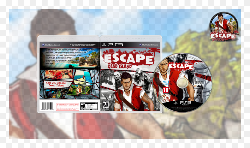1600x900 Escape Dead Island Usaeurope Ps3 Игра Для Пк, Человек, Человек, Шлем Hd Png Скачать