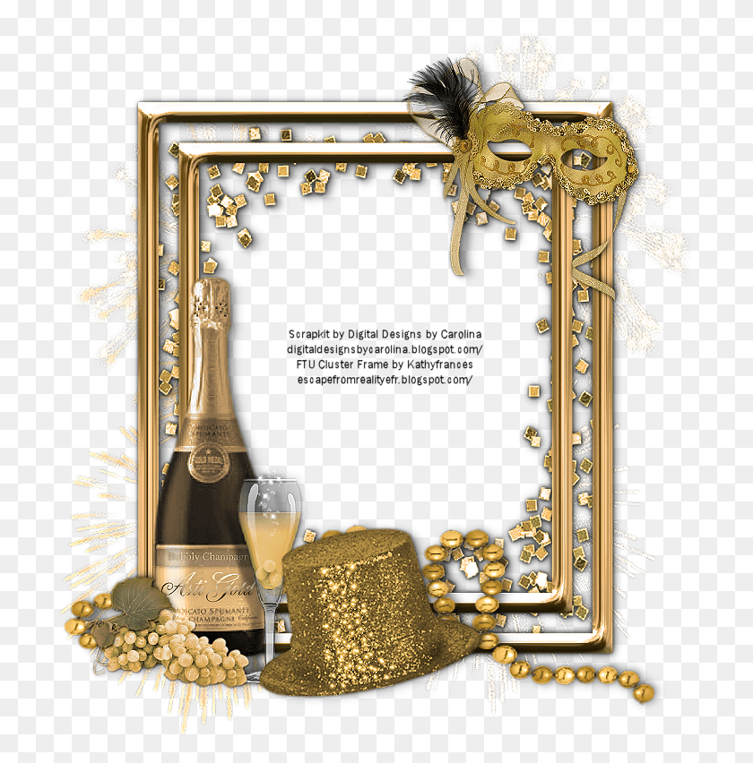 711x792 Escape From Reality New Year Cluster Frames, Chandelier, Lamp, Glass HD PNG Download