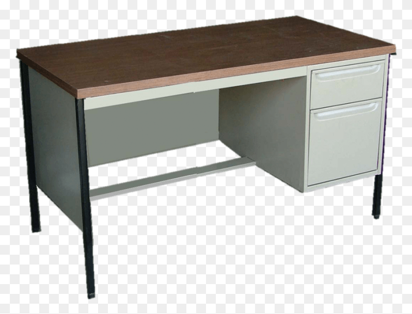 886x661 Escritorio Escolar Escritorios Metalicos Para Oficina, Furniture, Table, Desk HD PNG Download
