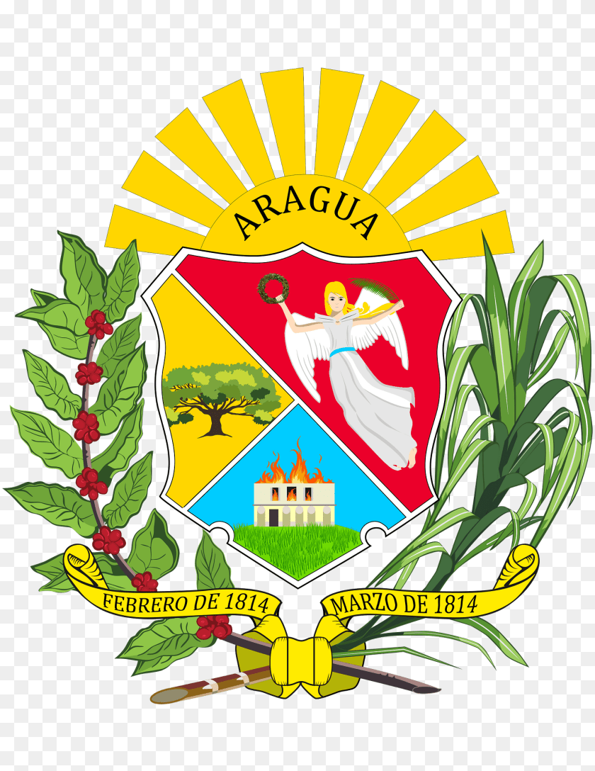 1483x1920 Escudo De Aragua Clipart, Emblem, Symbol, Adult, Female Transparent PNG
