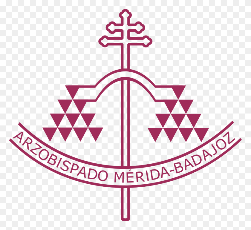 1124x1024 Escudo De La Archidicesis De Mrida Badajoz Ramakrishna Mission Vidyapith Indore, Symbol, Cross, Logo Hd Png