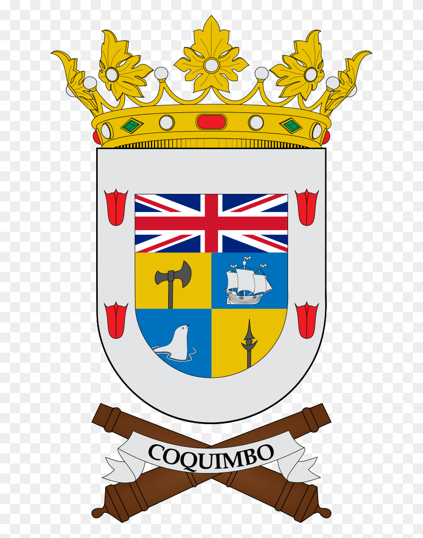640x1008 Escudo De La Ciudad De Coquimbo South American Flags Ajuntament Albal, Logo, Symbol, Trademark Hd Png