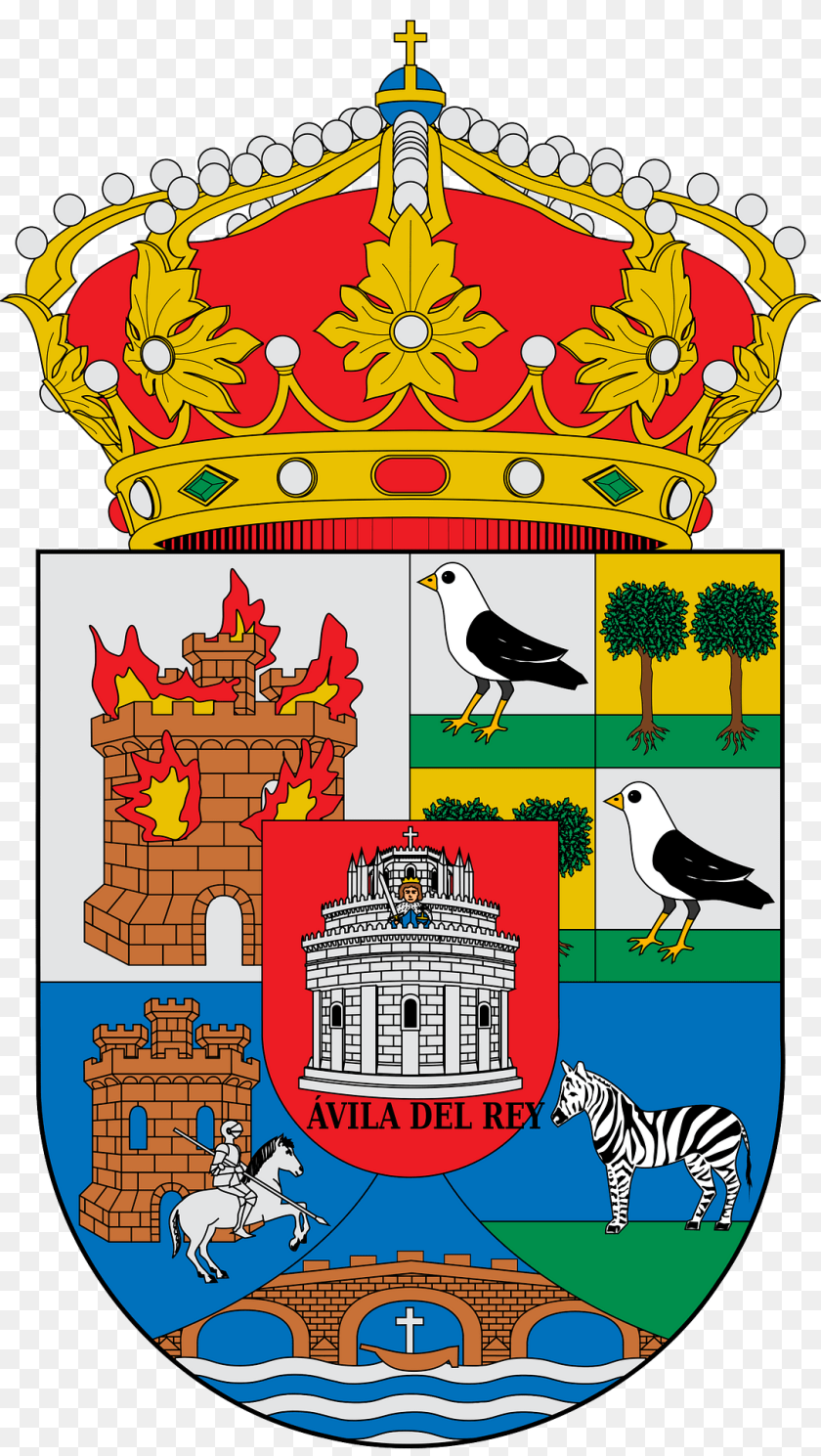1083x1920 Escudo De La Provincia De Vila Clipart, Animal, Bird, Mammal, Wildlife Sticker PNG