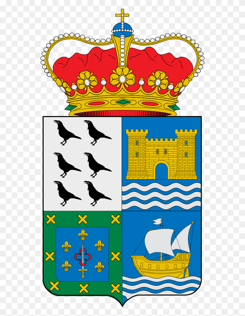 562x1024 Escudo De Soto Del Barco Ayuntamiento De Mieres, Птица, Животное, Плакат Hd Png Скачать