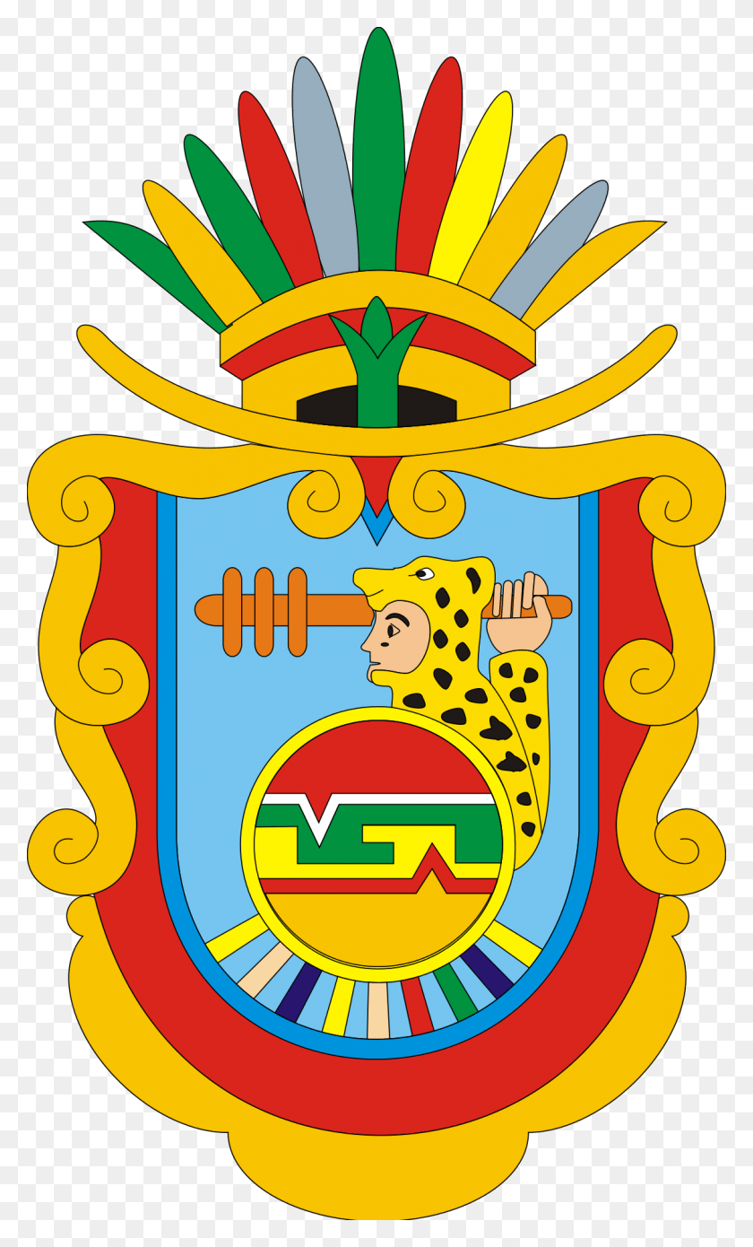 1126x1920 Escudo Del Estado Guerrero Guerrero Mexico Escudo De Armas, Etiqueta, Texto, Símbolo Hd Png