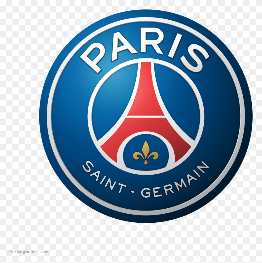 3093x3103 Escudo Del Pars Saint Germain, Логотип, Символ, Товарный Знак Hd Png Скачать