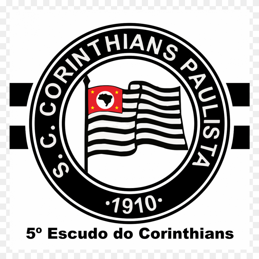 1061x1061 Логотип Escudo Do Corinthians, Логотип, Символ, Товарный Знак Png Скачать
