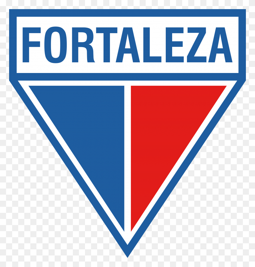 3800x3989 Escudo Do Fortaleza Esporte Clube Braso Do Fortaleza Esporte Clube, Triangle, Logo, Symbol HD PNG Download