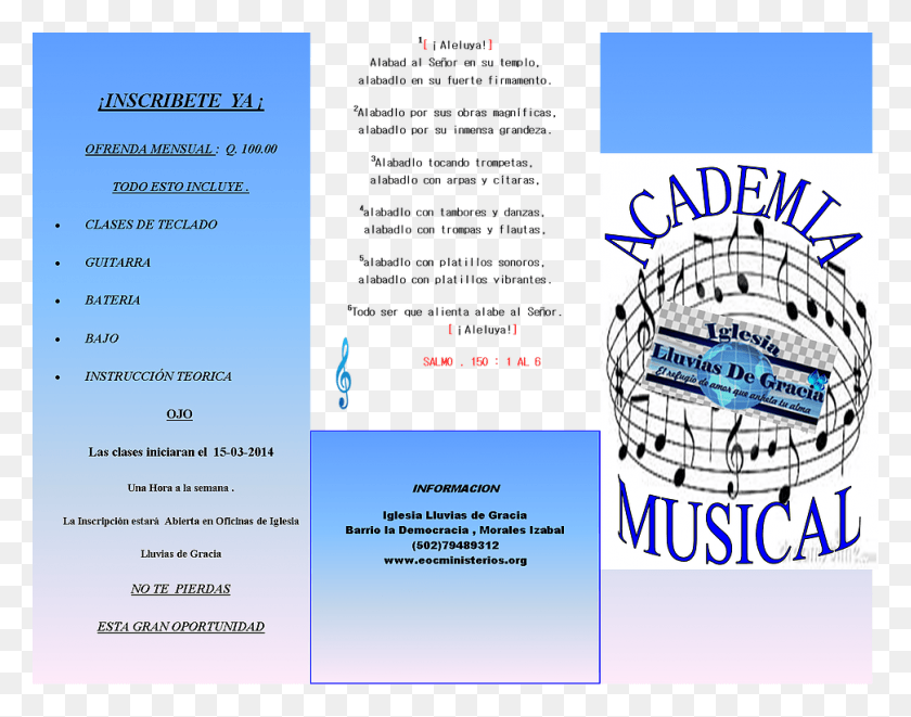 971x749 Escuela De Musica Sucala, Flyer, Poster, Paper HD PNG Download