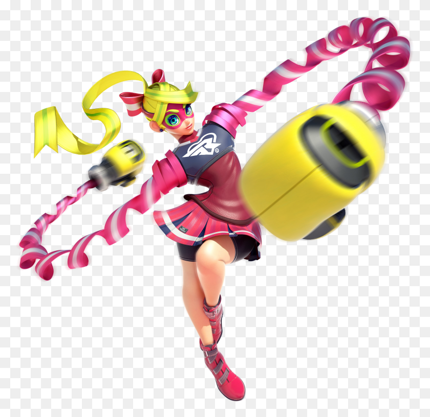 3268x3169 Eshop Listing Says All Ten Arms Characters Will Be Nintendo Switch Arms Characters HD PNG Download