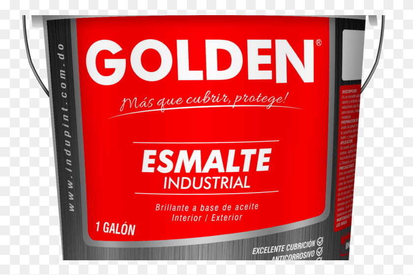 757x501 Esmalte Industrial Pintura Golden, Tin, Aluminium, Can HD PNG Download