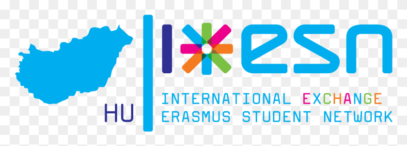 1216x380 Esn Hungary Erasmus Student Network, Text, Logo, Symbol HD PNG Download