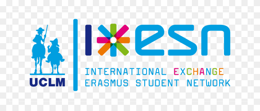 921x355 Esn Uclm Uk Erasmus Student Network, Logo, Symbol, Trademark HD PNG Download