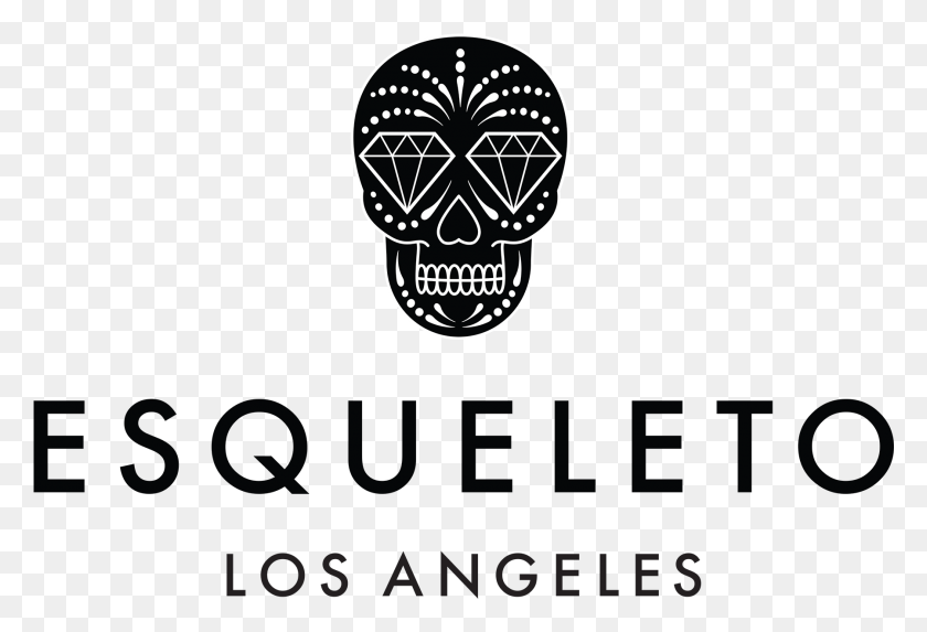 1798x1183 Esqueleto Los Angeles Logo Graphic Design, Label, Text, Sticker HD PNG Download