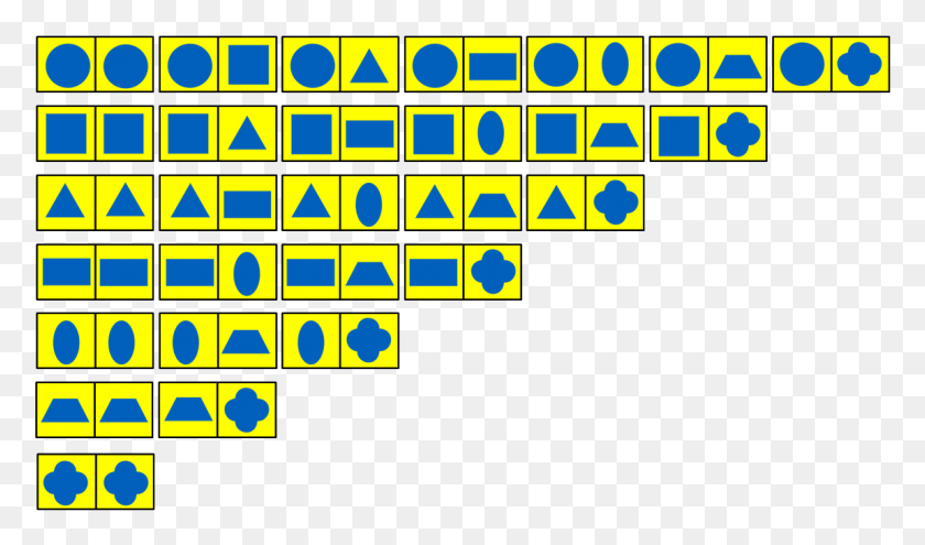 1152x643 Descargar Png Esquema Domin Figuras Geomtricas Domino De Figuras Geometricas, Scoreboard, Pac Man, Text Hd Png