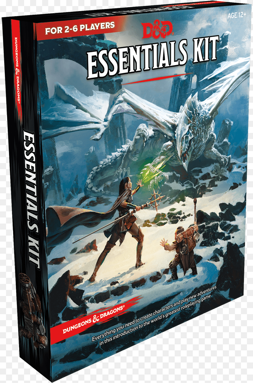 Essential Kit U2014 Welcome Home Dungeons And Dragons Essentials Kit, Book, Publication, Adult, Female Clipart PNG