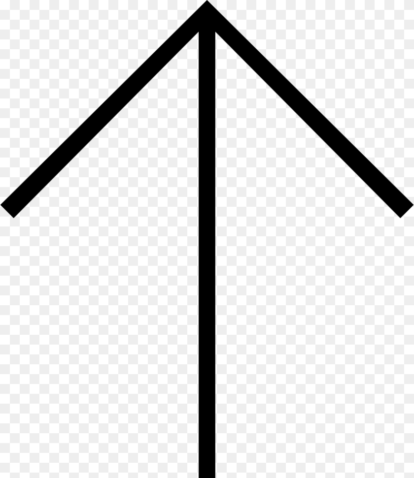 Essential Light Arrow Up Arrow Icon Light, Triangle, Cross, Symbol Clipart PNG