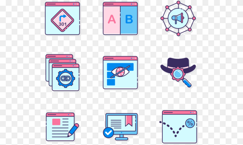 Essential Set Sticker PNG