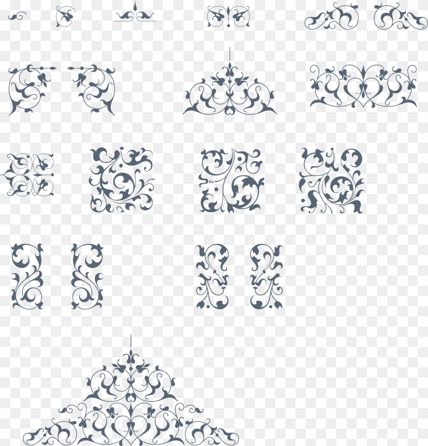 1900x1978 Essential Vintage Vector Pack Illustration, Pattern, Floral Design, Art, Graphics Transparent PNG