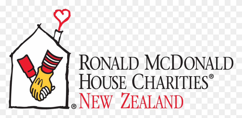 2420x1088 Established In 1989 Ronald Mcdonald House Charities Ronald Mcdonald House Charities New Zealand, Text, Word, Clothing HD PNG Download